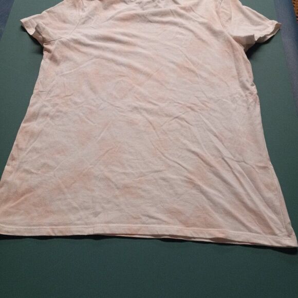 Smokey Bear Small Cotton Blend Pink White Tie-dye Short Sleeve T-Shirt - Picture 7 of 7